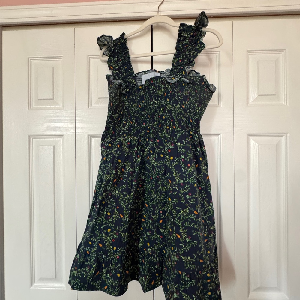 Hill House Navy Floral Mini Dress